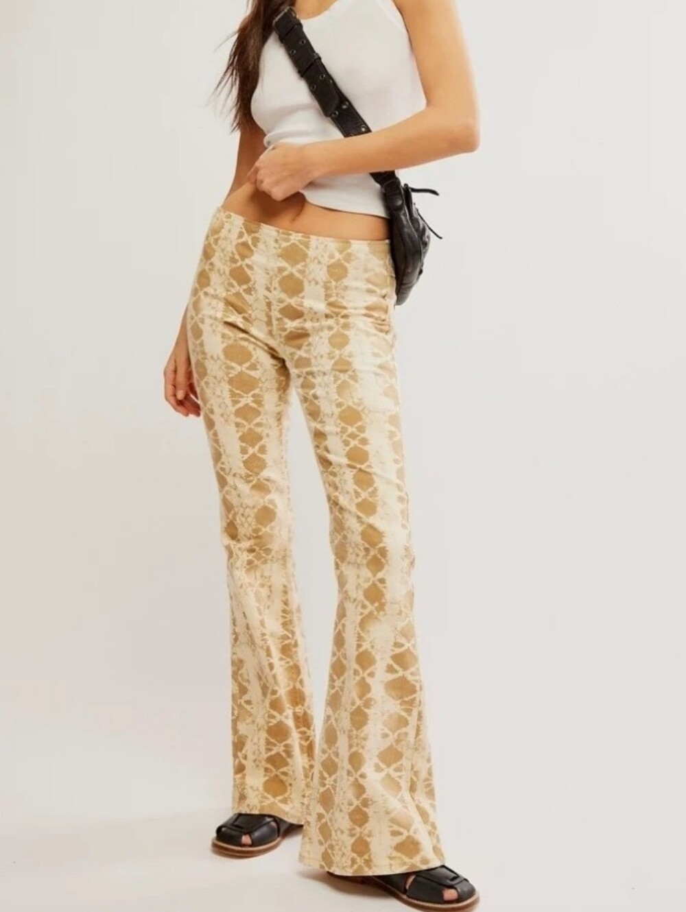 Free People Penny Pull On Printed Pants, We The Free Trouser